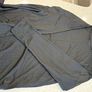 Nike Black Crew Neck Yoga Shirt